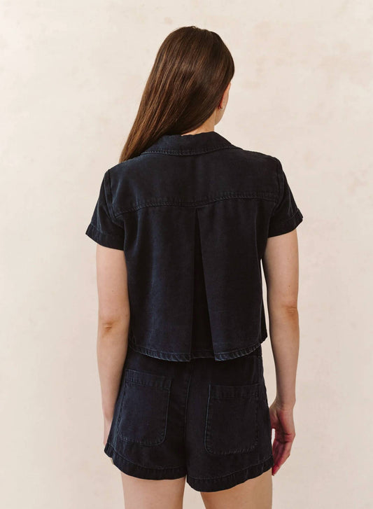 Short Sleeve Flap Pocket Shirt