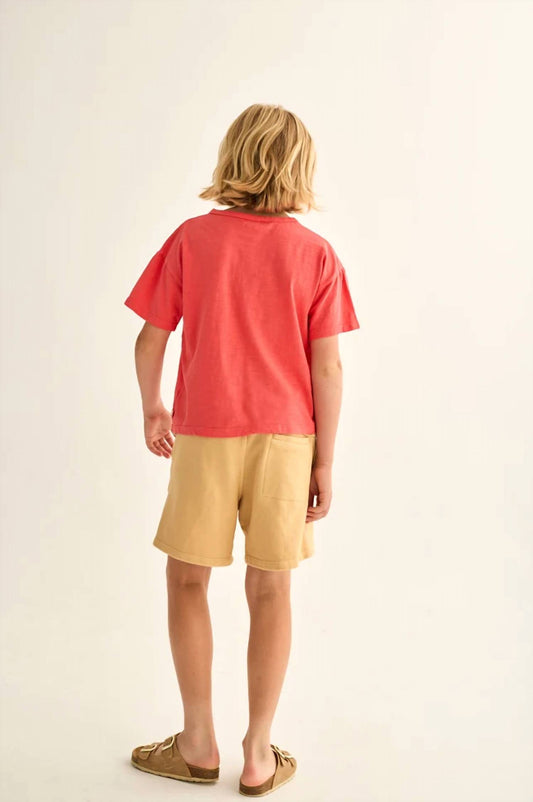 Boys Cotton Fleece Bermuda Shorts