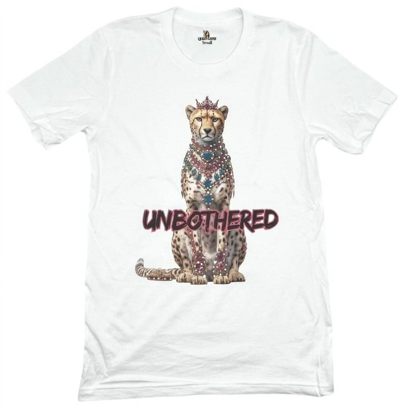 Short Sleeve Cheetah Unbothered T-shirt