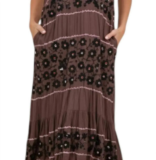 Rubyyaya - Spaghetti Straps Charlotte Midi Dress - Rack Hunt