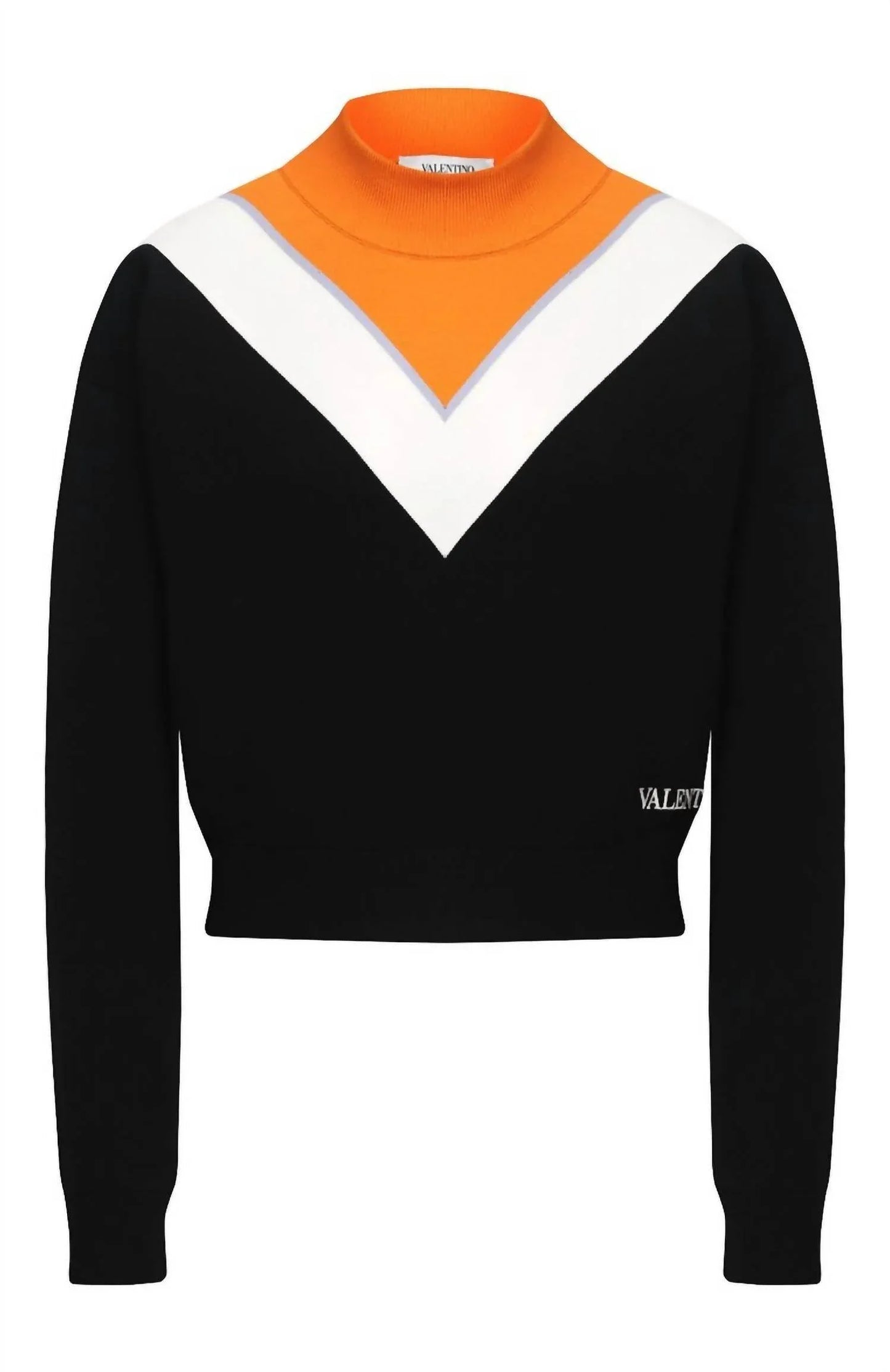 Valentino - Colorblock Viscose Pullover Sweater - Rack Hunt
