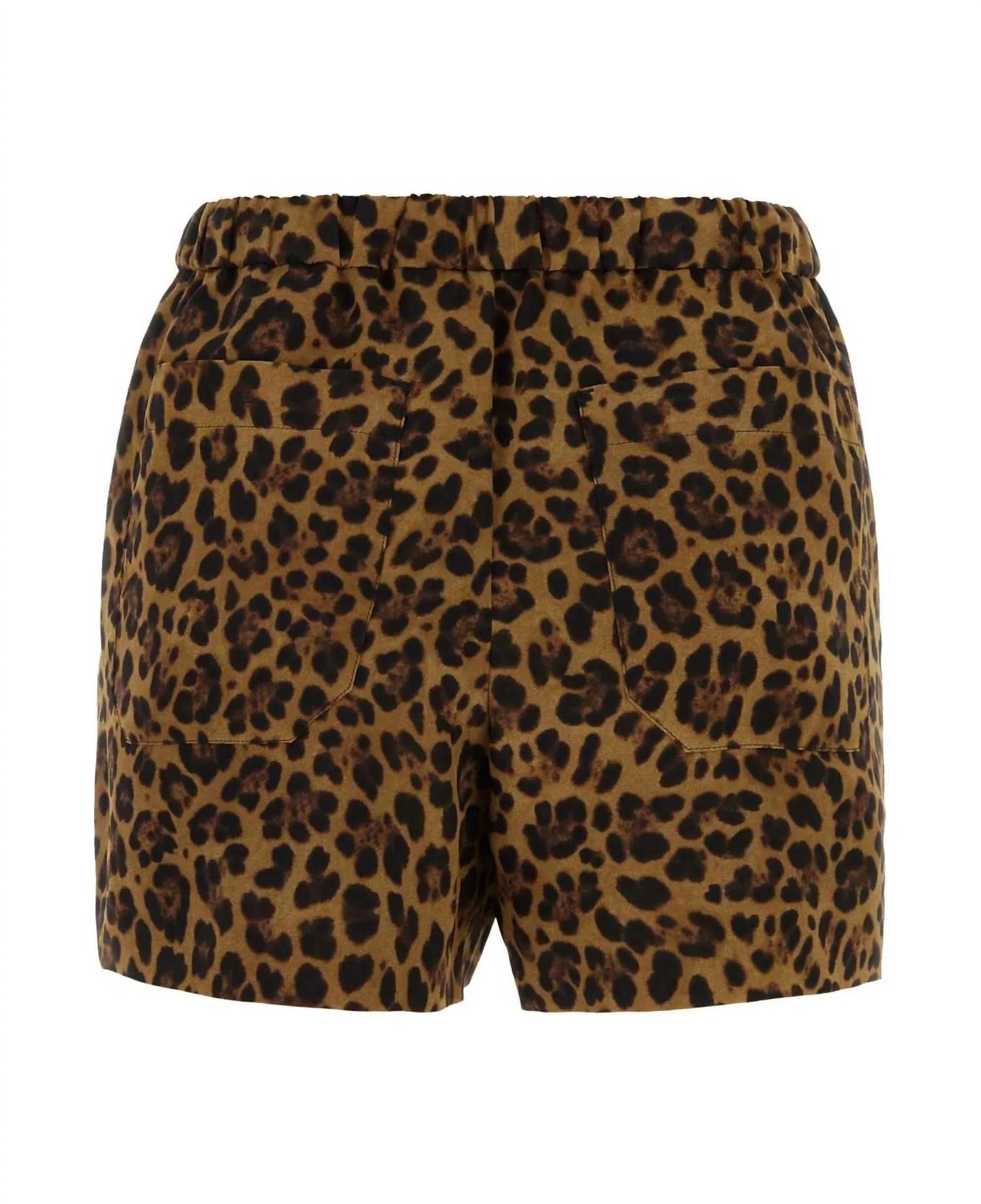Valentino - Women's Printed Crepe Escape Shorts - side view - Rack Hunt