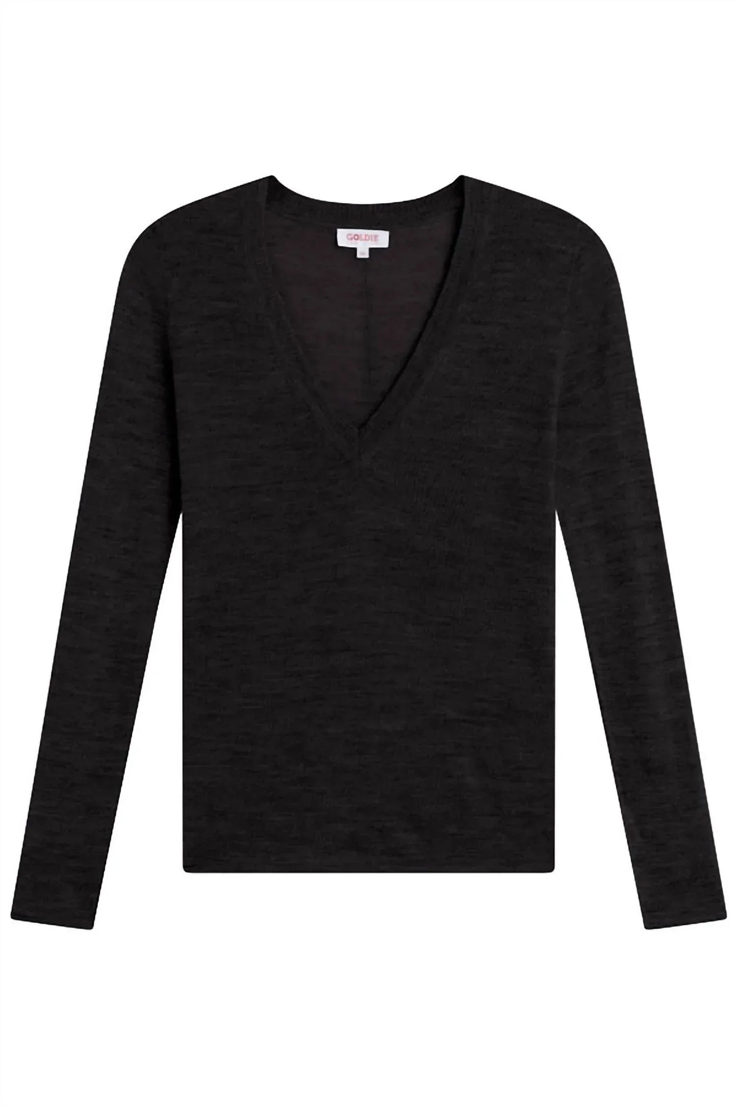 Goldie Tees - Elise Long Sleeve V-neck Sweater - Rack Hunt