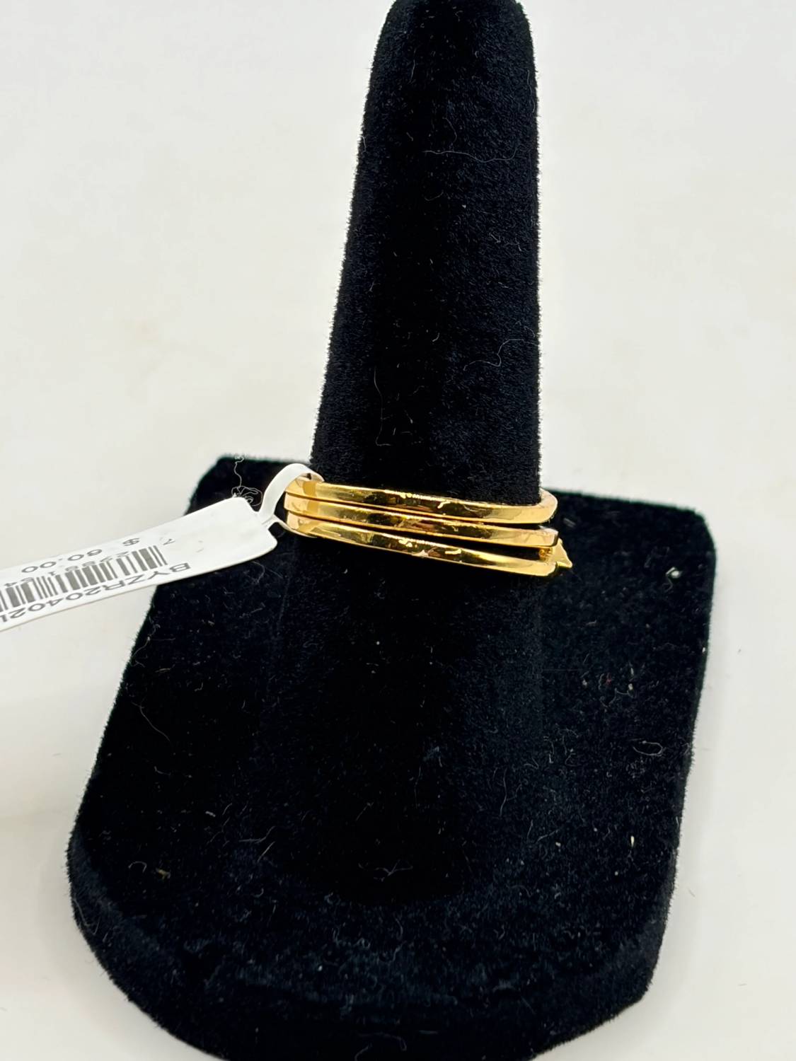 Women's Cubic Zirconia Evil Eye Trio Stack Ring