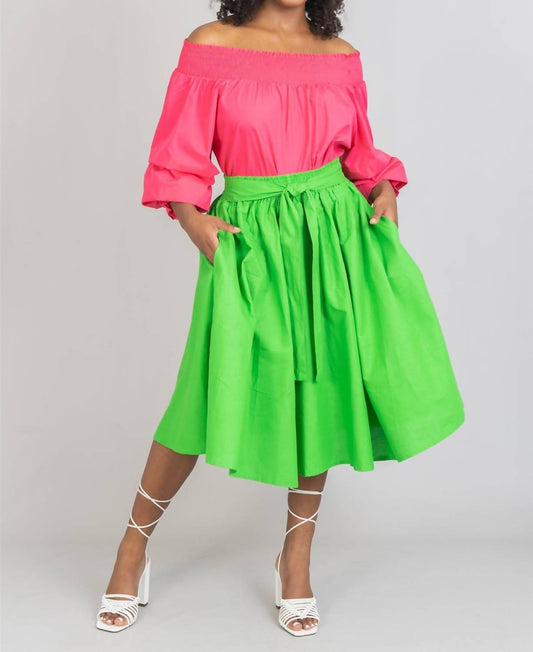 Radiant Off Shoulder Top