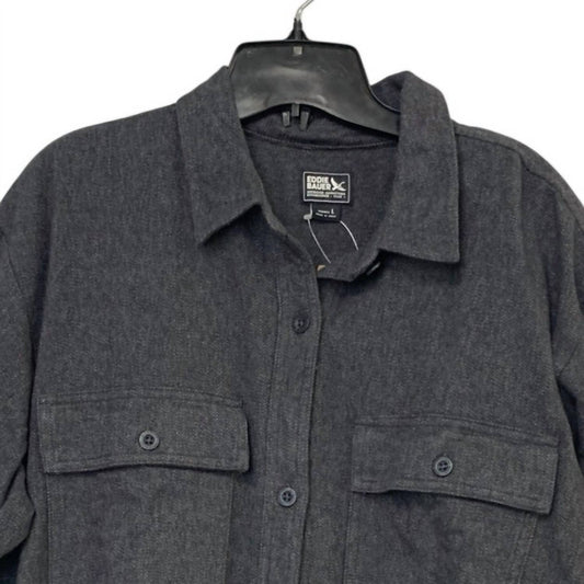 Women's Cotton Ballard Flap Pocket Novelty Button Up Shirt