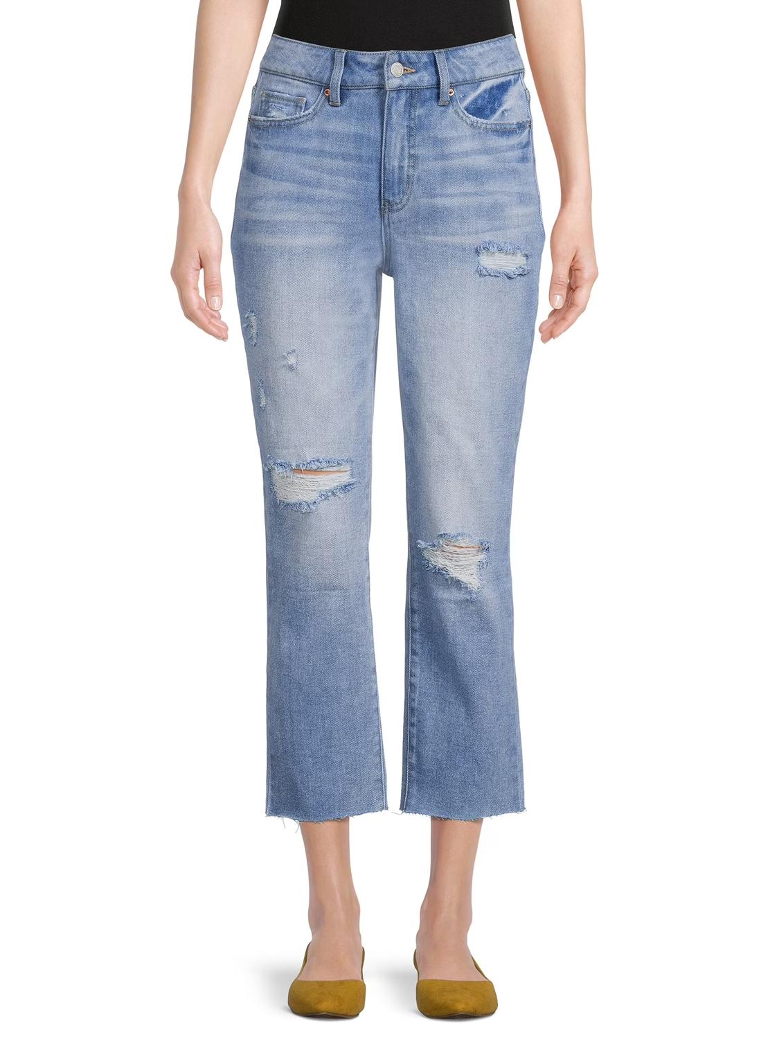 Women's Straight Cropped Jeans