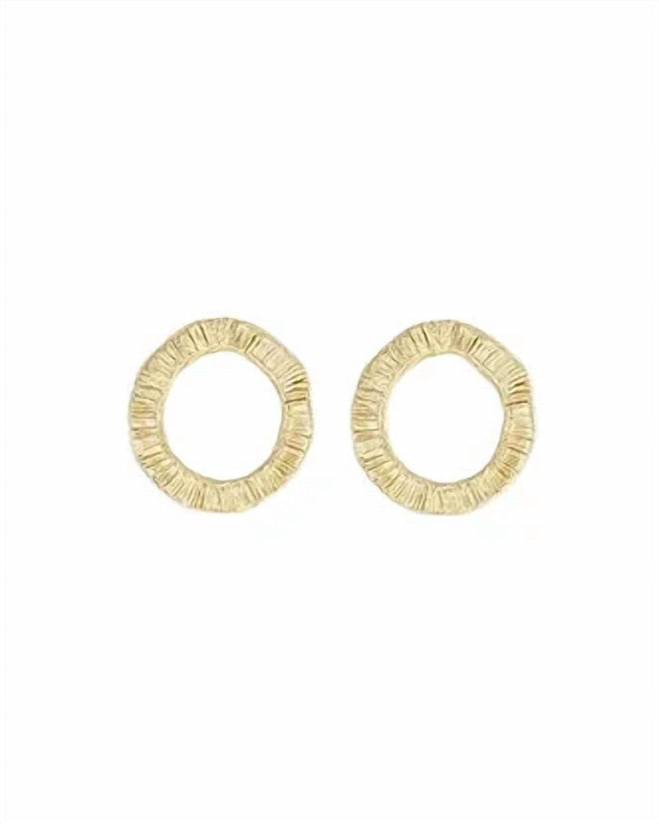 Women's Hedge Hoop Earrings