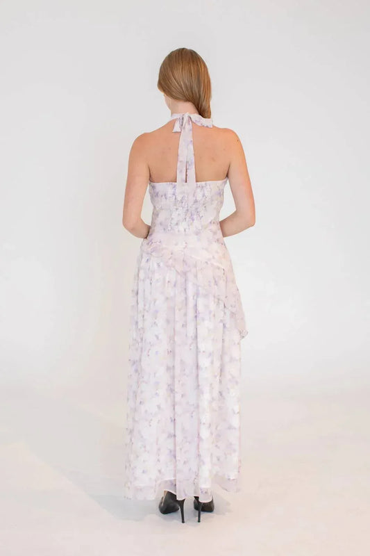 KESTAN - Lola Halter Maxi Dress - Rack Hunt