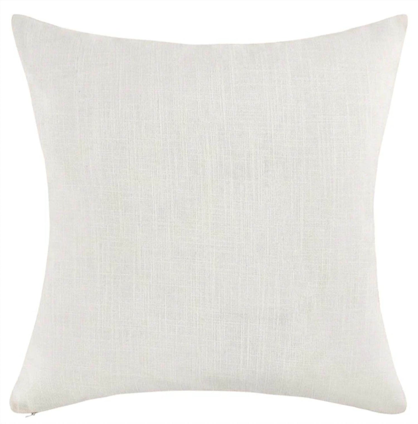 Classic Home - Linen Fabric Blend Throw Pillow - Rack Hunt -
