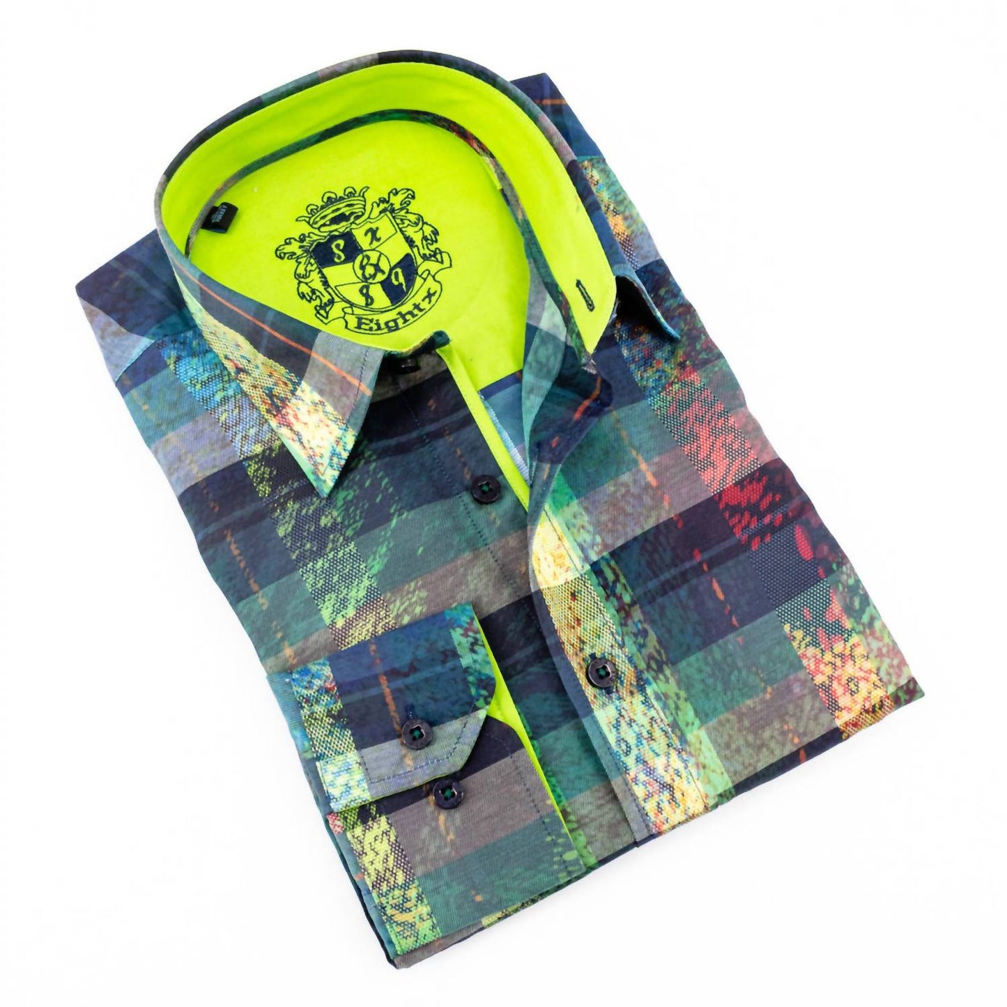 Button Down Print Shirt