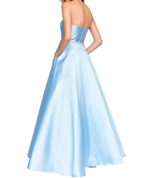 A-line Ball Gown Prom Maxi Dress