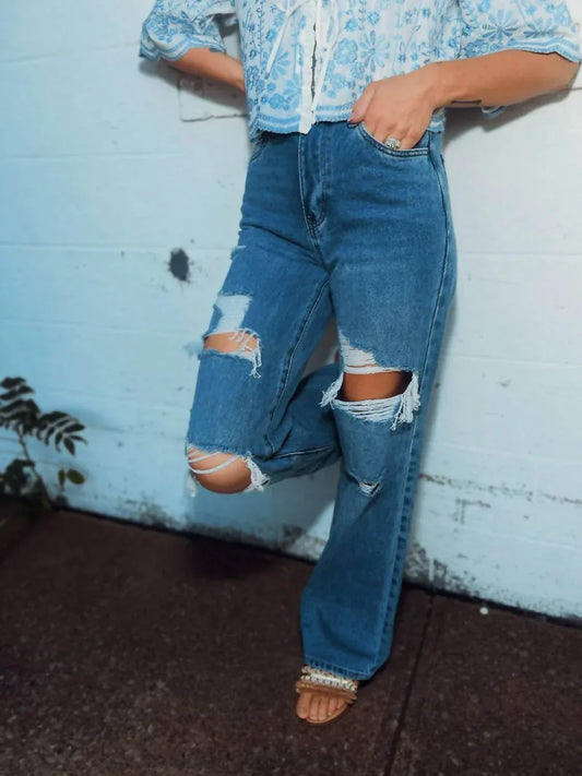 VIBRANT - Women's Daisy Mae Jeans - Rack Hunt