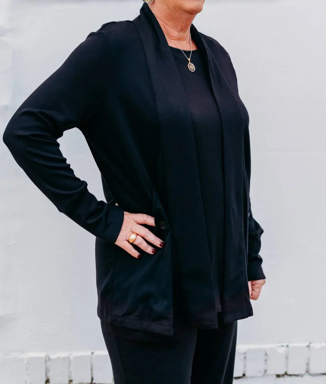 A La Carte - Open Front Cardigan - Rack Hunt
