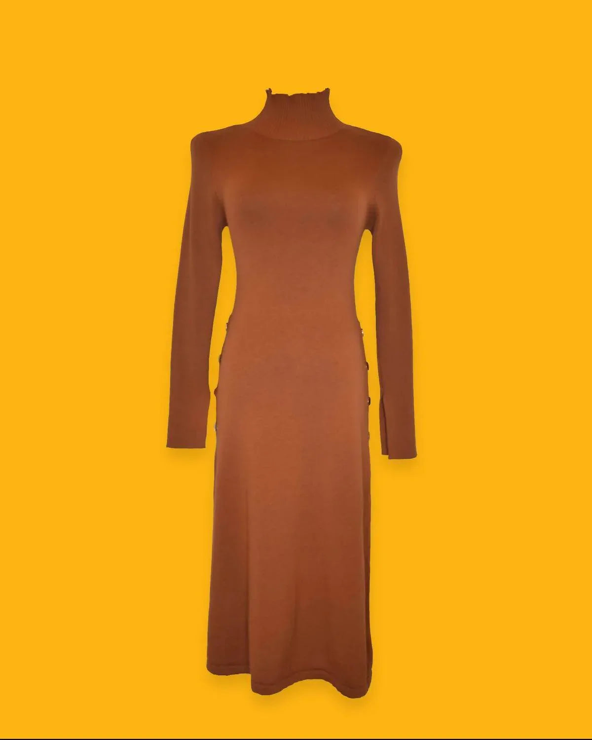 The Athletic Side Of Us - Ribbed Sweater Dress - Rack Hunt