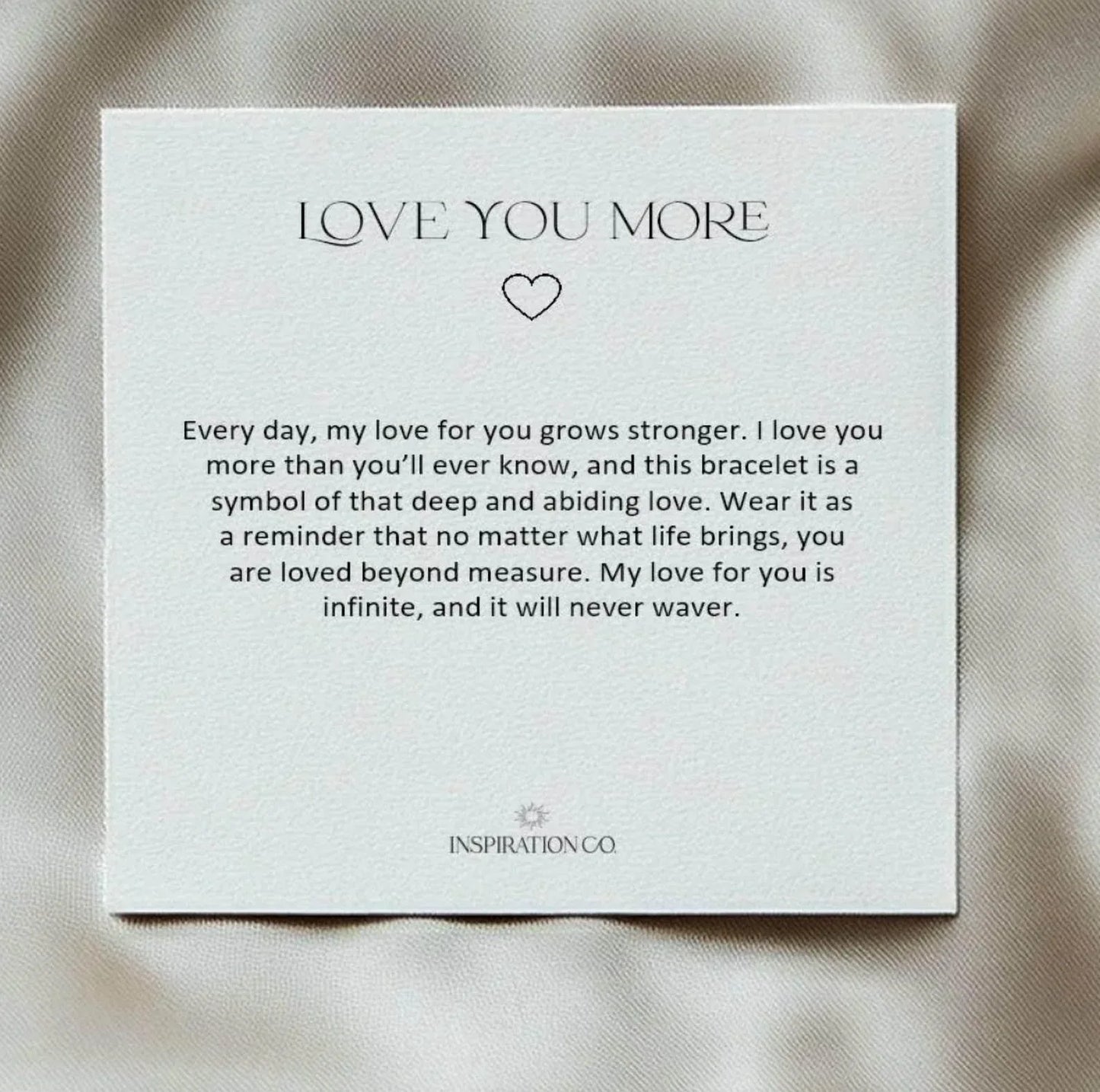 Inspire Me Bracelets - Love You More Bracelet - Rack Hunt