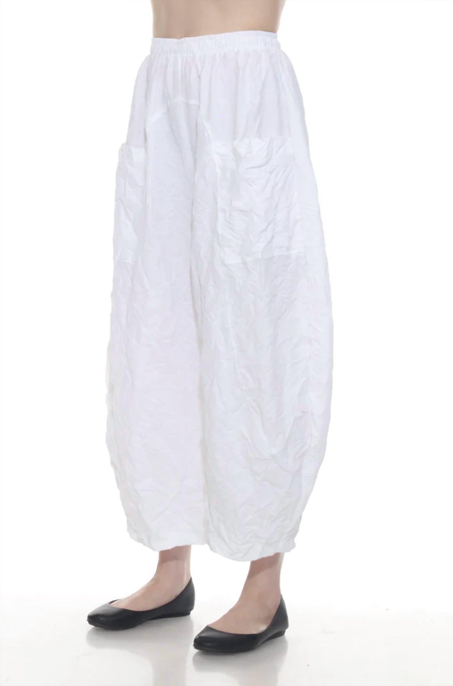 Krinkle Fabric Pants