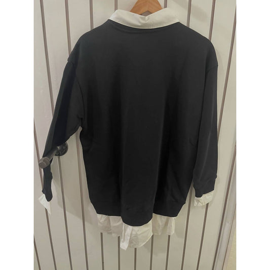 Women's Collared Sweatshirt