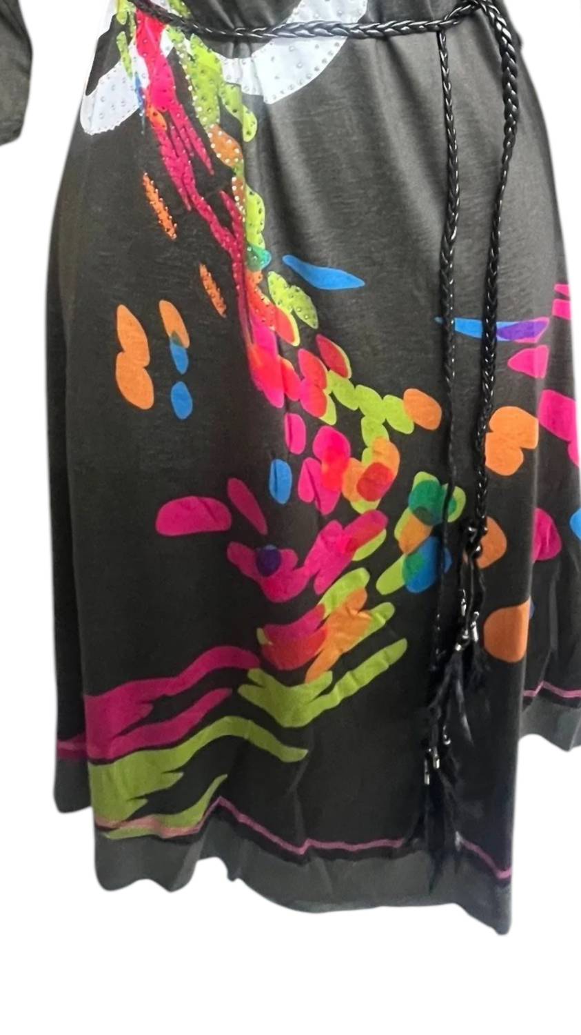 Women's Belted Beauty Jersey Dress