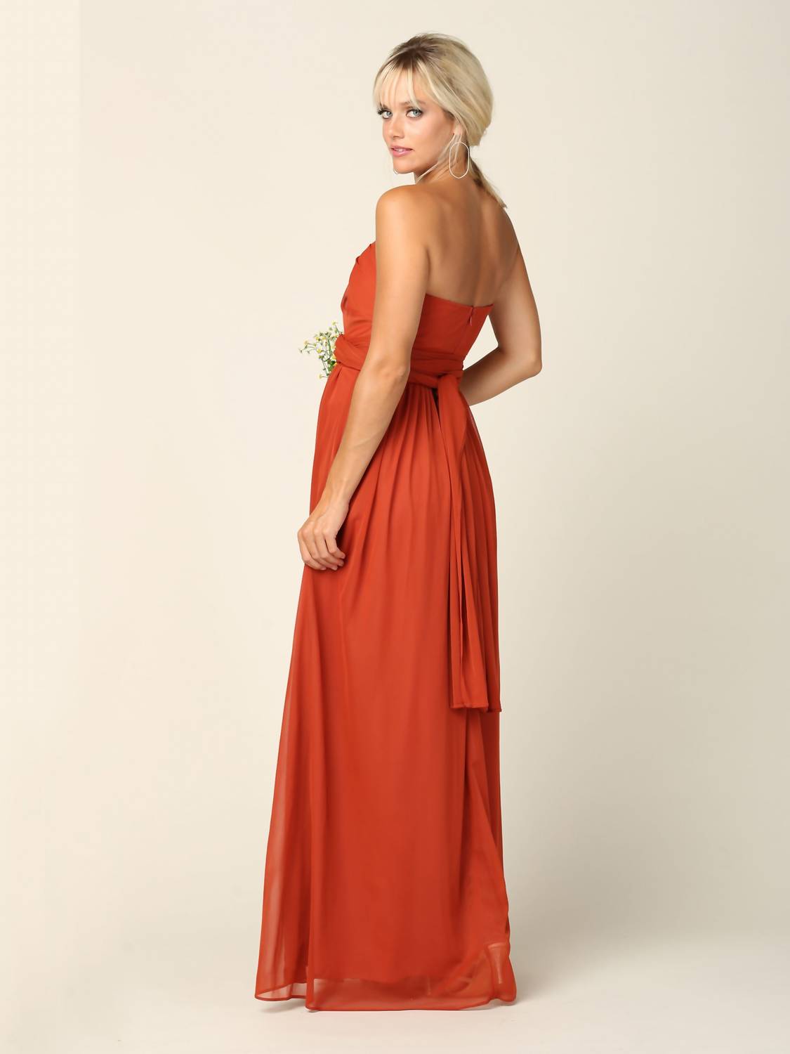Convertible Long Bridesmaids Dress