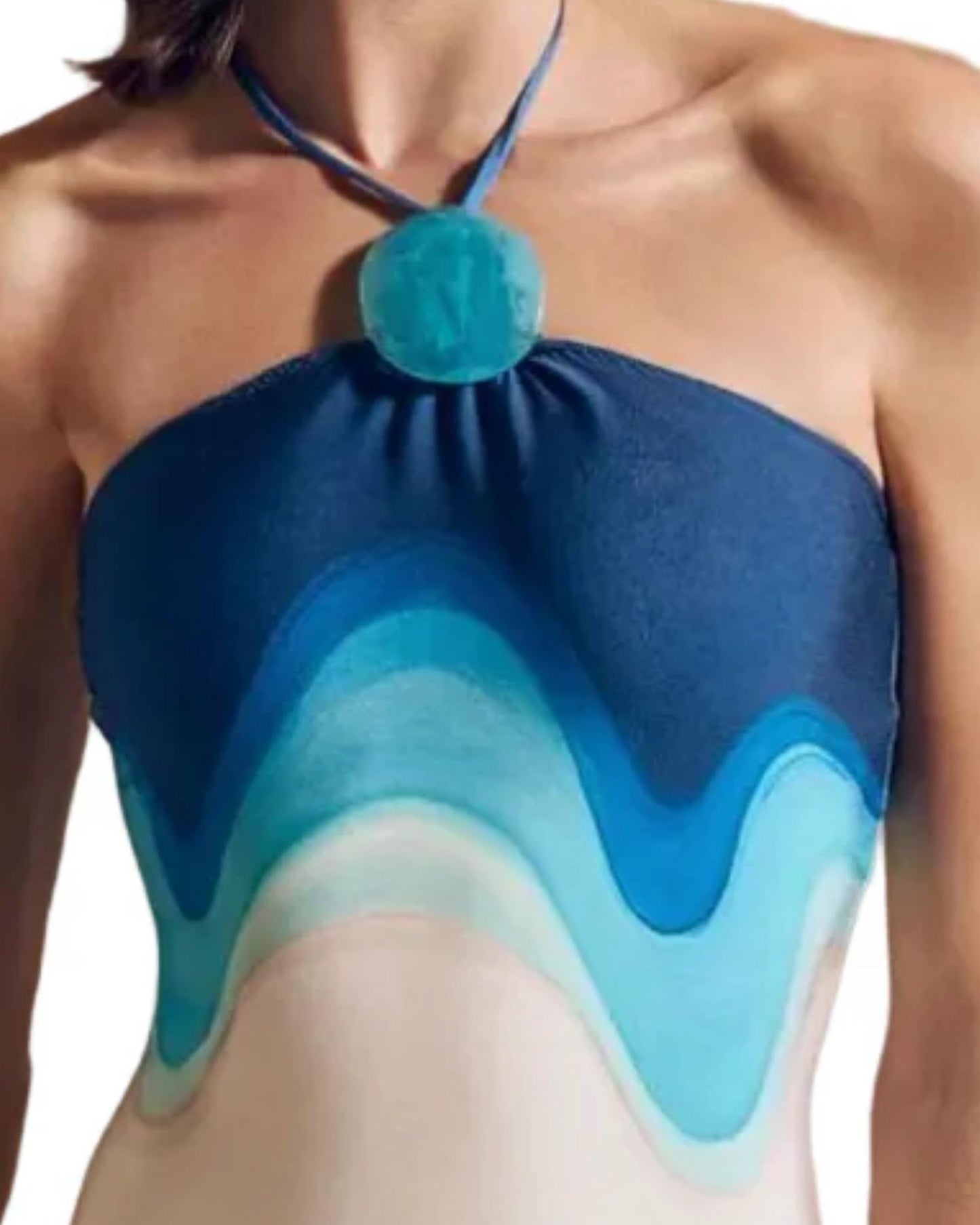 Halter Resin Swimsuit