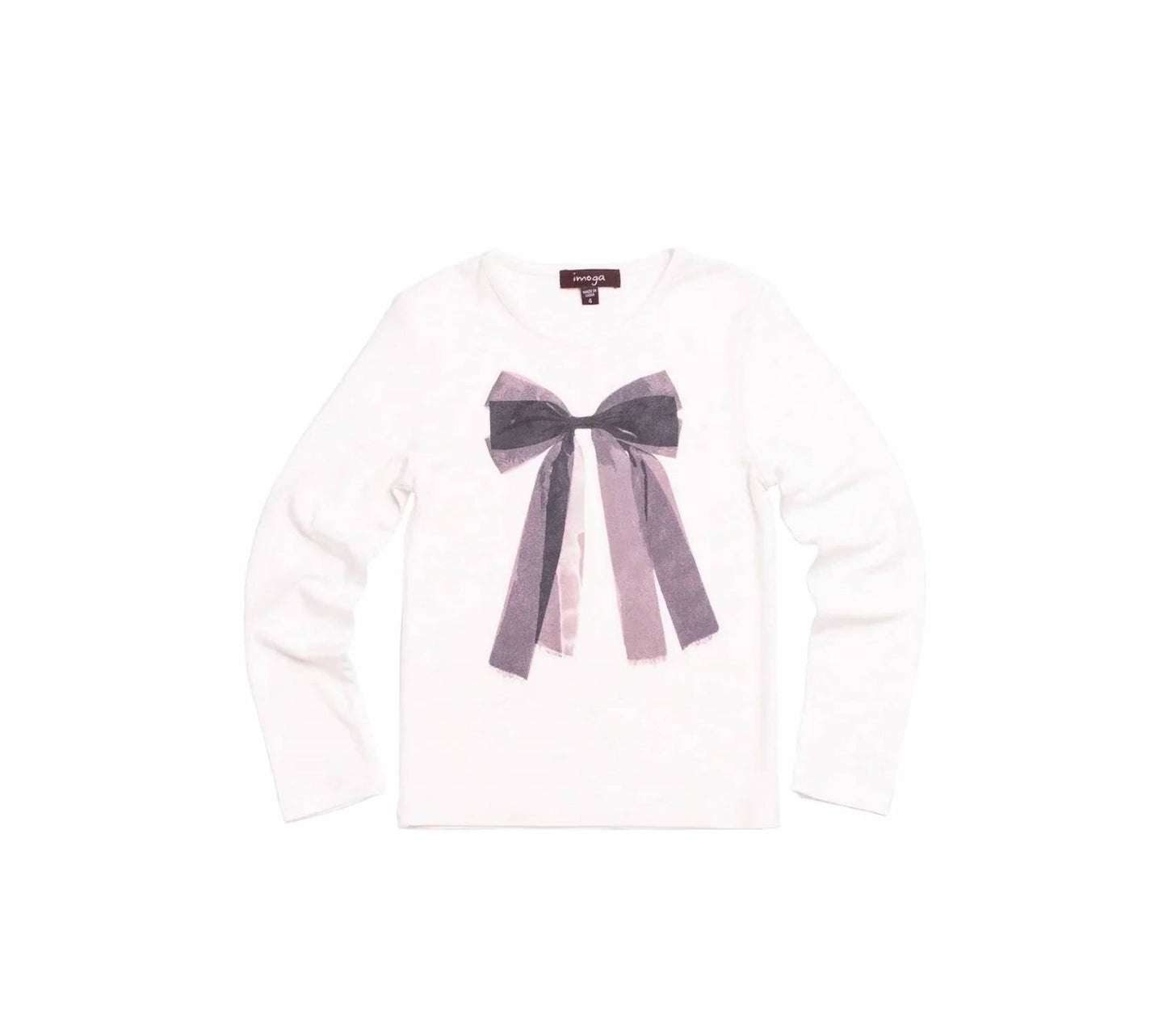 Bow Long Sleeve Top