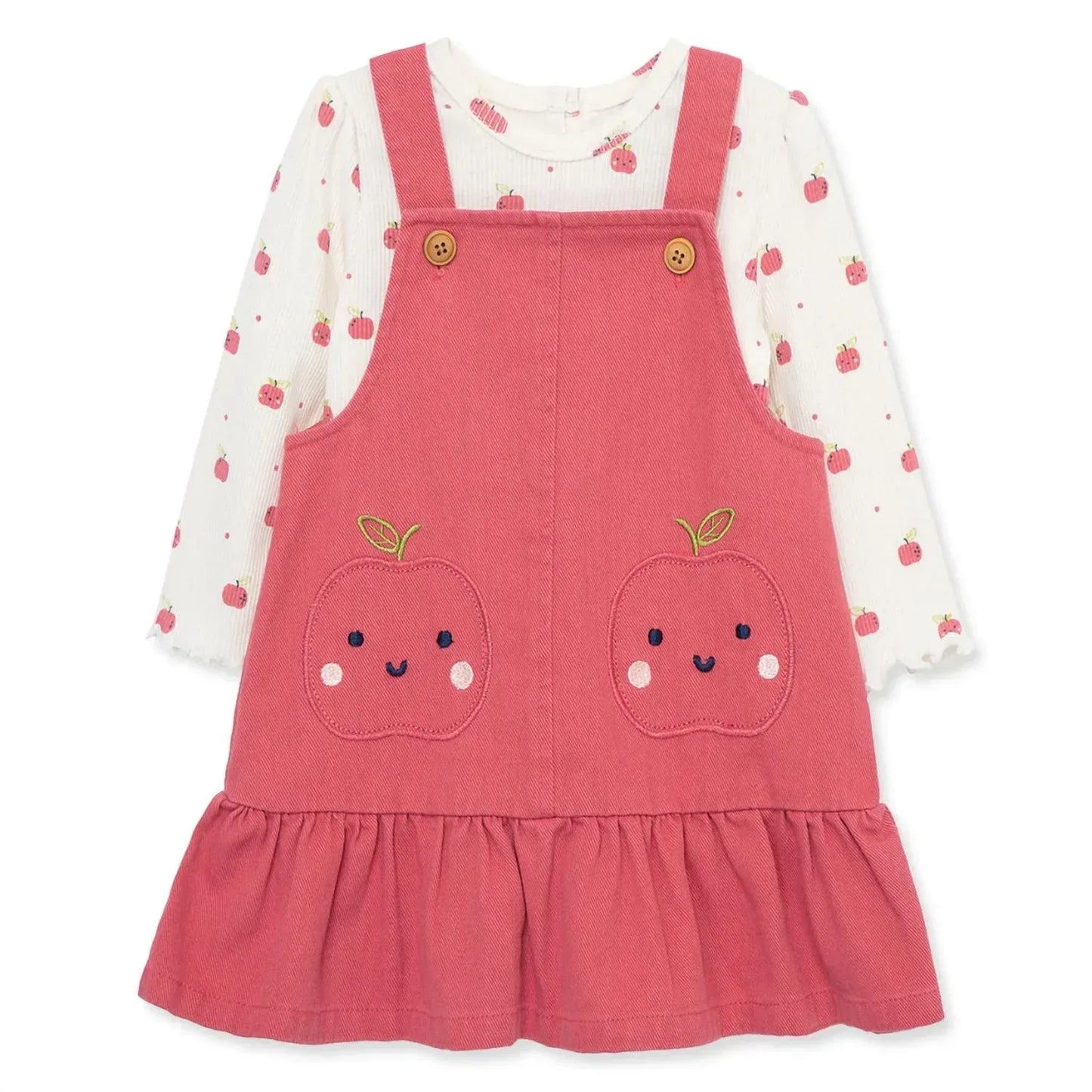 Little Me - Women's Apple Toddler Jumper Set - Rack Hunt