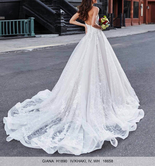 Kitty Chen Couture - Giana Lace Wedding Dress - Rack Hunt