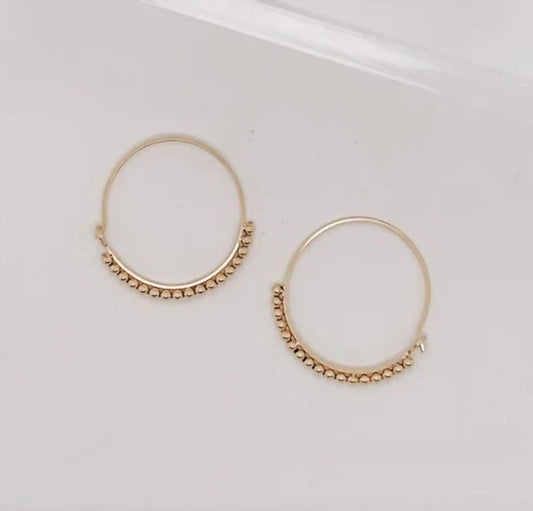 Sarah Briggs - Women's Emi Mini Hoop Earrings - Rack Hunt -