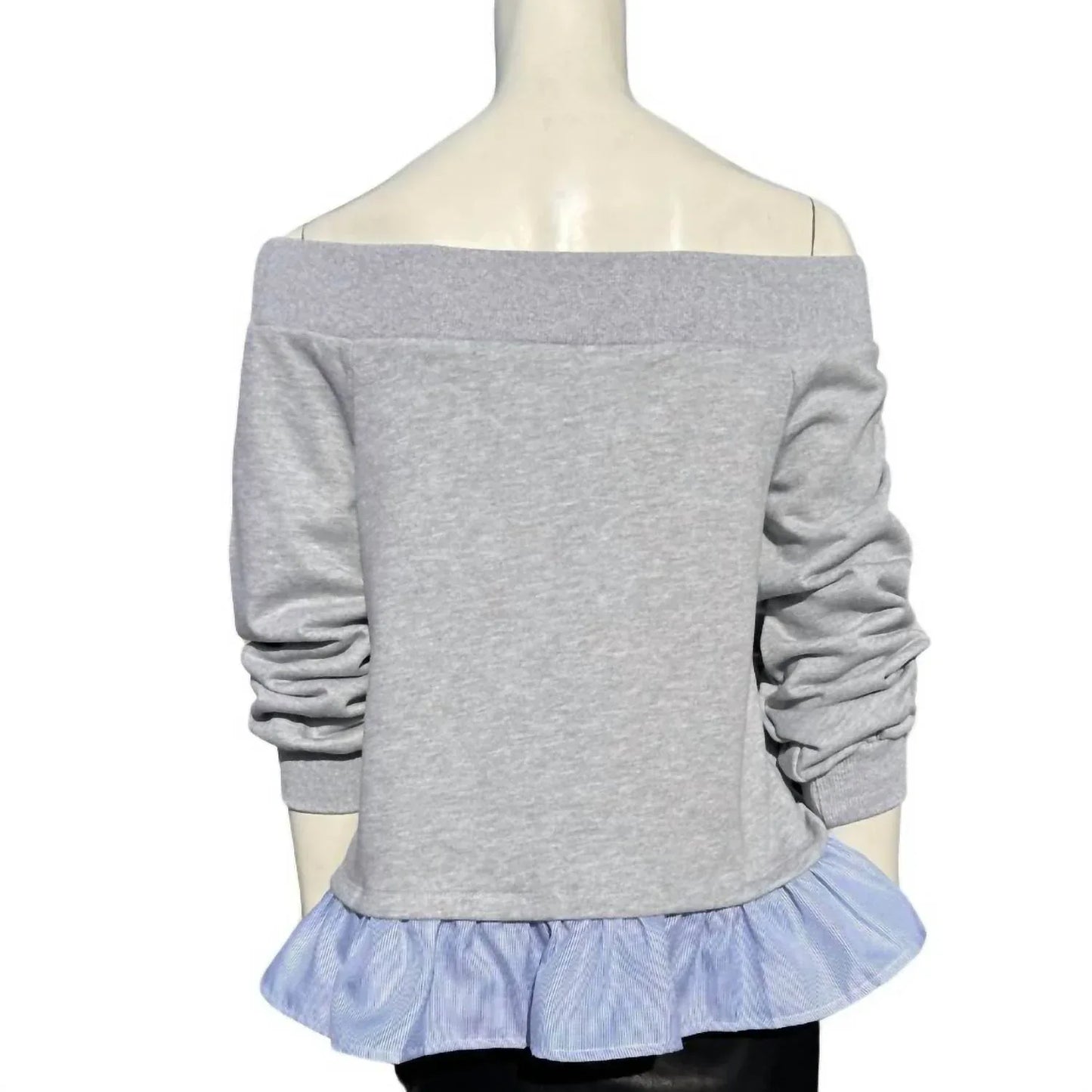 AFTER MARKET - Off the Shoulder Sweatshirt - Rack Hunt
