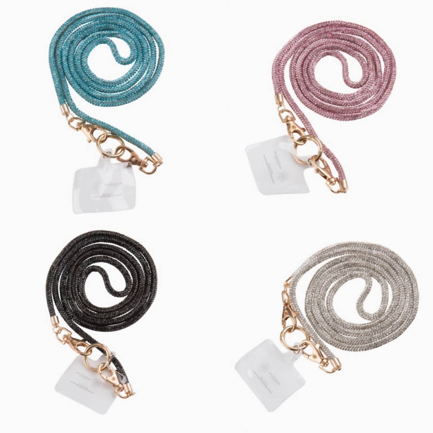 Women's Rhinestone Crossbody Phone Strap