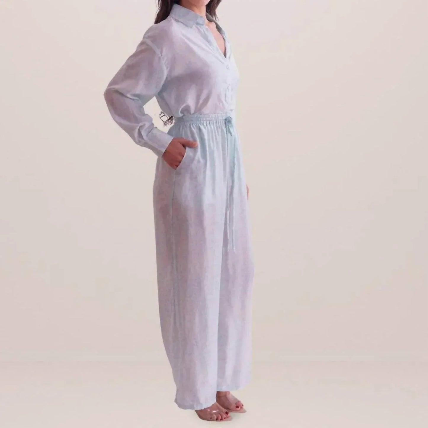 Les Néobourgeoises - Neo Lisa Silk Pants - Rack Hunt