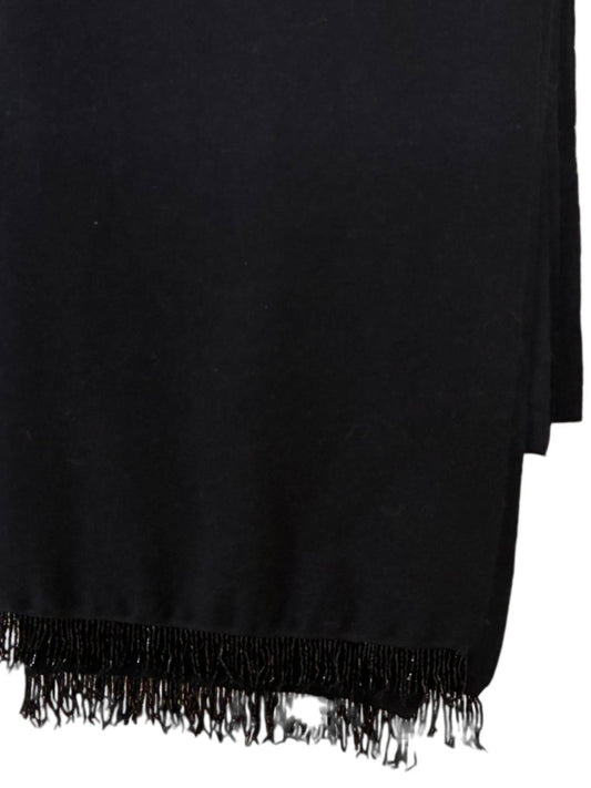 Women's Pashmina Scarf With Bead Trim