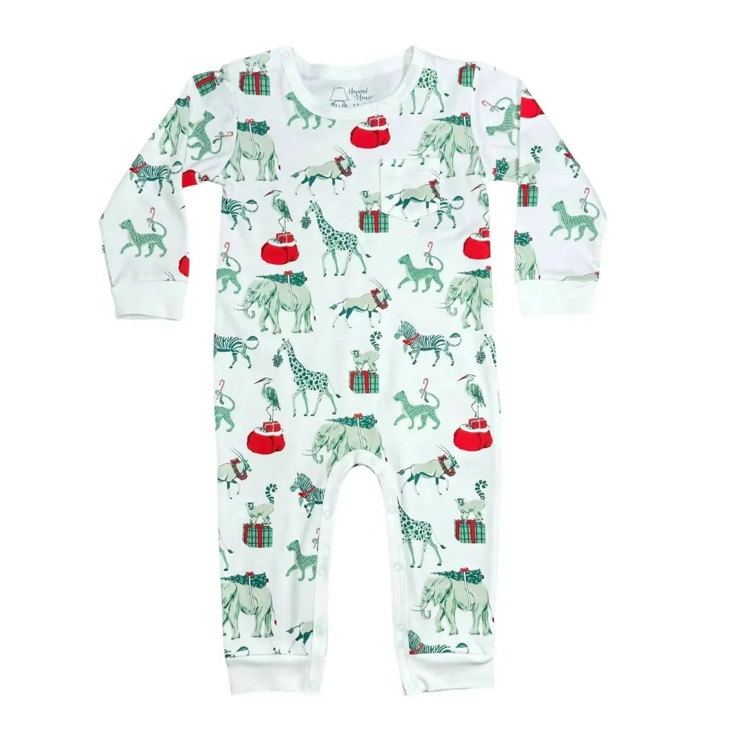 Heyward House - Boy's Long Sleeve Playtime Romper - Rack Hunt