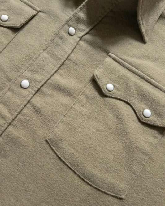 Wythe - Men's Moleskin Pearlsnap Shirt - Rack Hunt