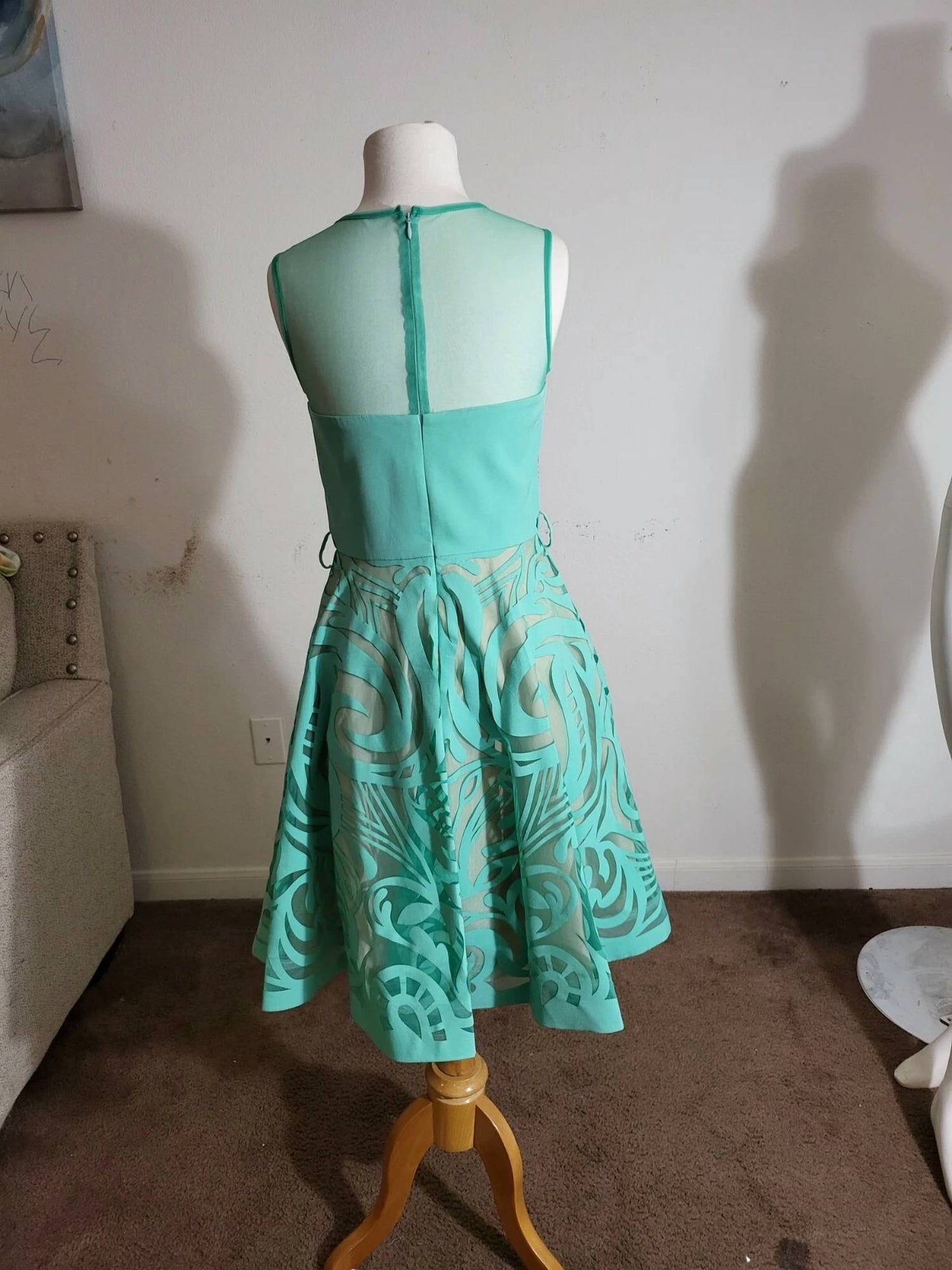 Women's Swirl Pattern Dress