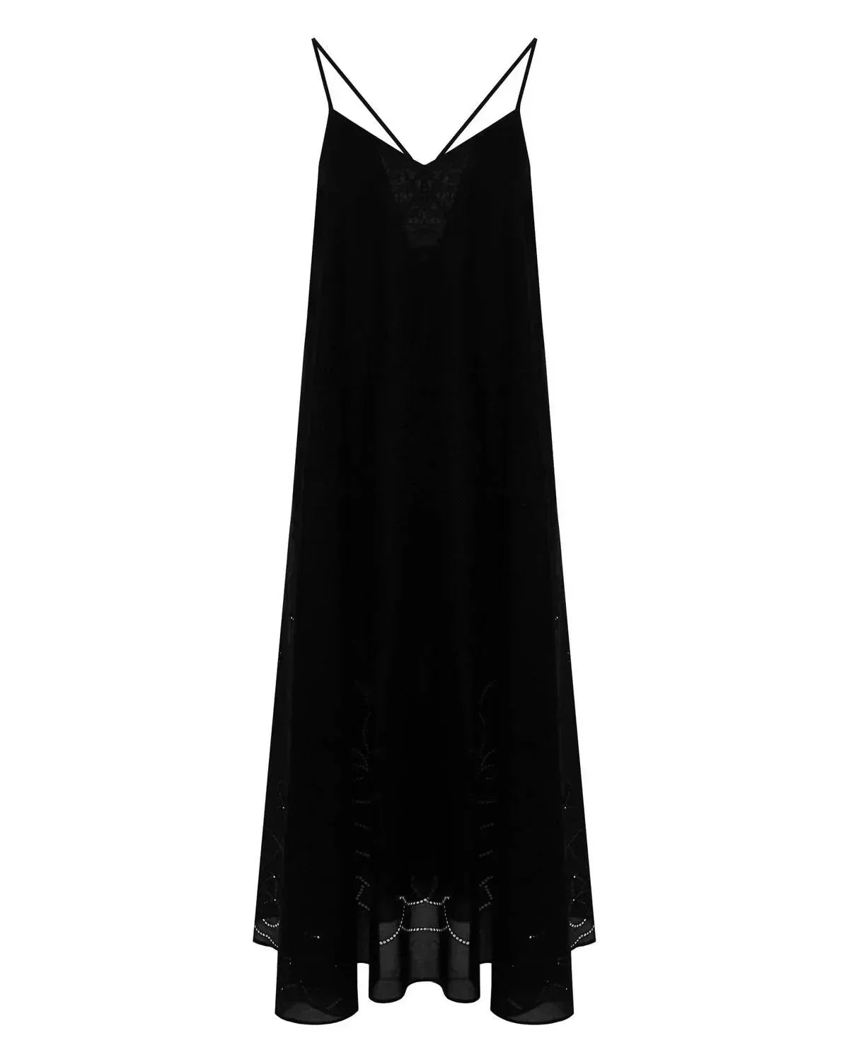 Sfizio - Embroidery Long Dress - Rack Hunt