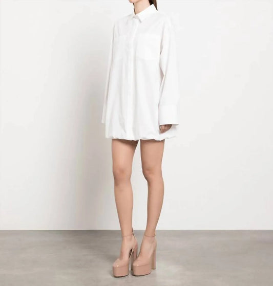 Valentino - Button Shirt Dress - alternate view - Rack Hunt