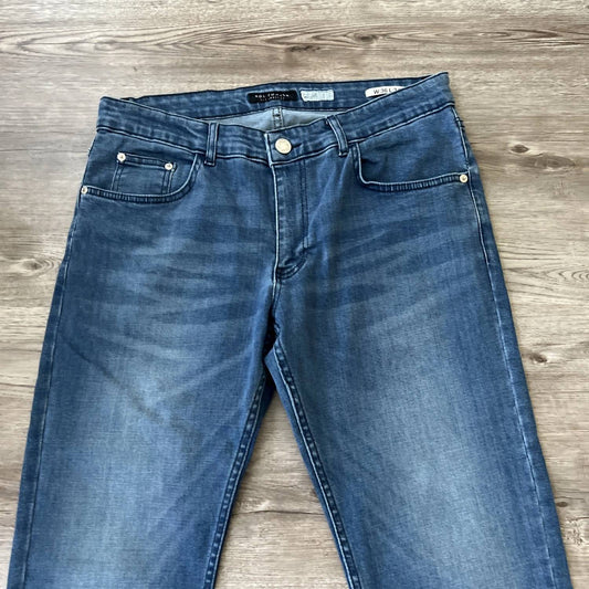 Men's Amsterdam Style Straight Tapered Jeans