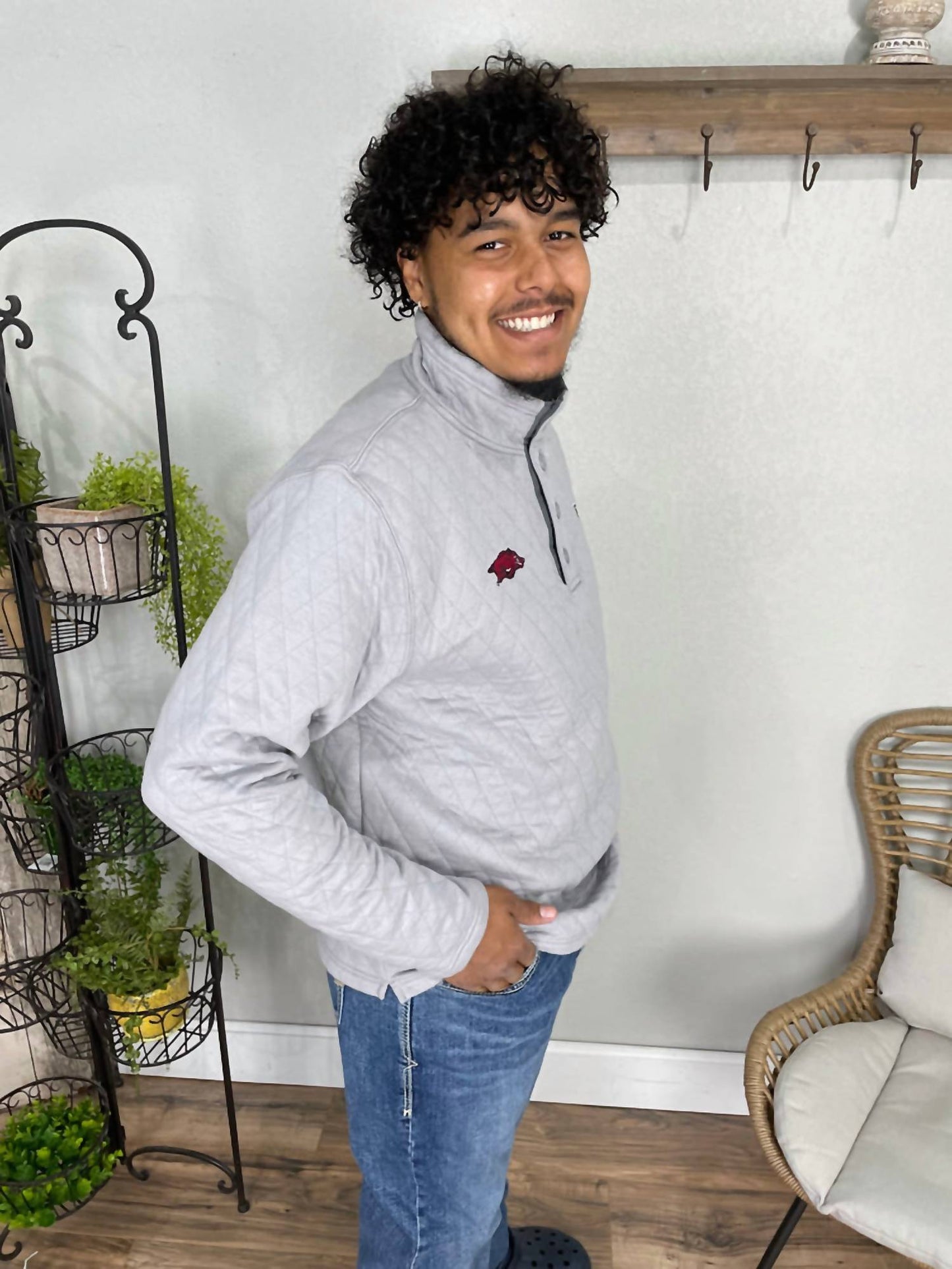 Arkansas Quilted Sweatshirt