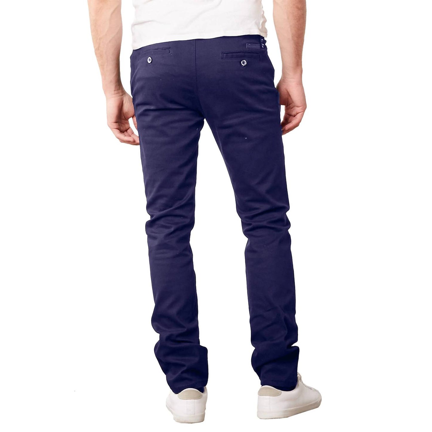 Slim Fit Stretch Cotton Chino Pants