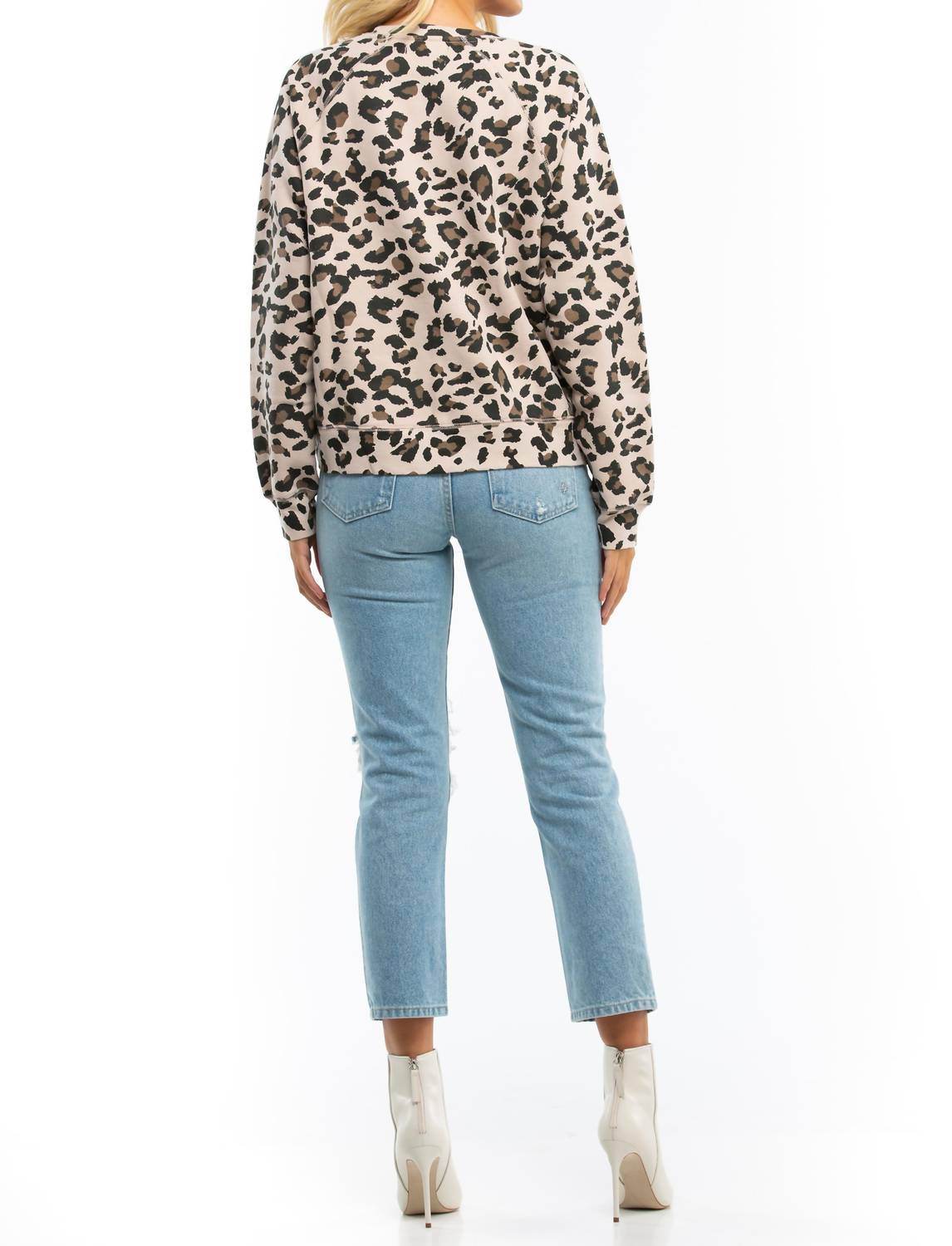 BRUNETTE THE LABEL - Blonde Middle Sister Crewneck Top - Rack Hunt -