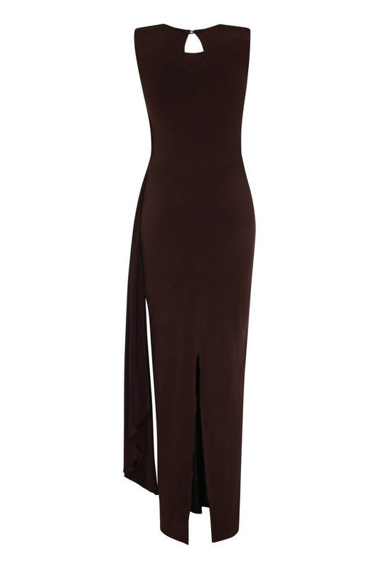 Nelblu - Setas Maxi Round Neck Dress - Rack Hunt -