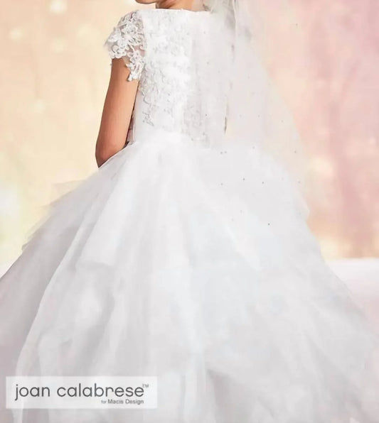 Joan Calabrese - Beaded White Lace Bodice - Rack Hunt