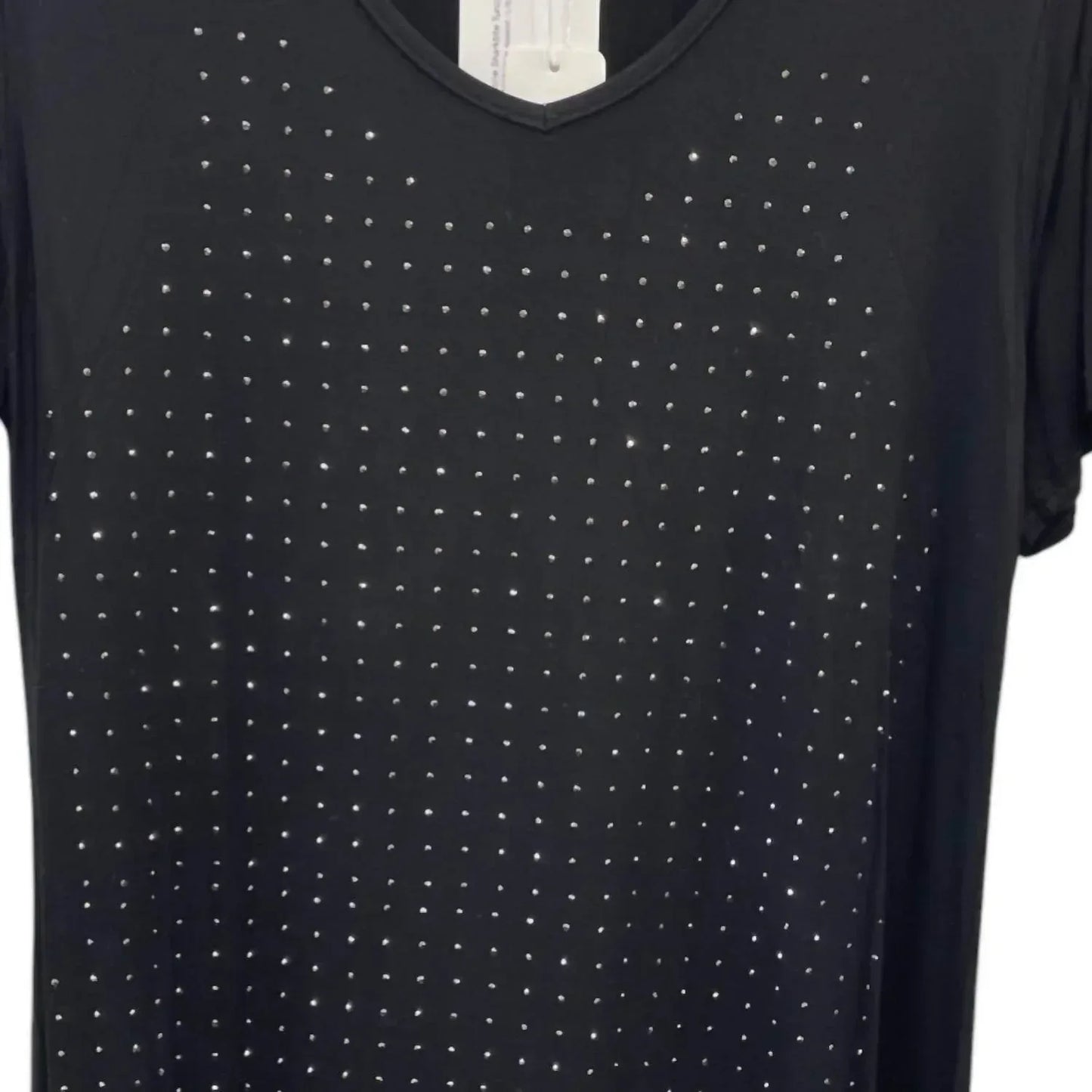 Fashion Apparel - Women's Rhinestone Sharkbite Tunic - Rack Hunt