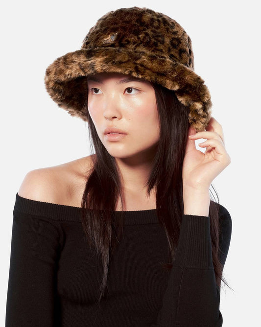 Women's Faux Fur Casual Bucket Hat