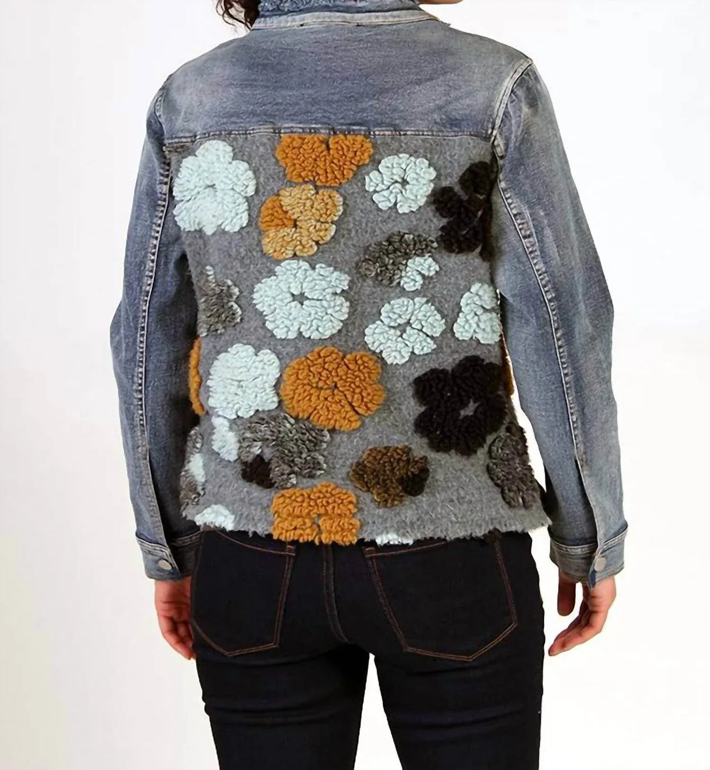 Fine Line Imports - Plush Back Denim Jacket - Rack Hunt