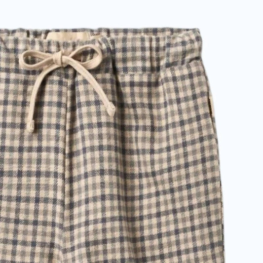 Boy's Check Pants