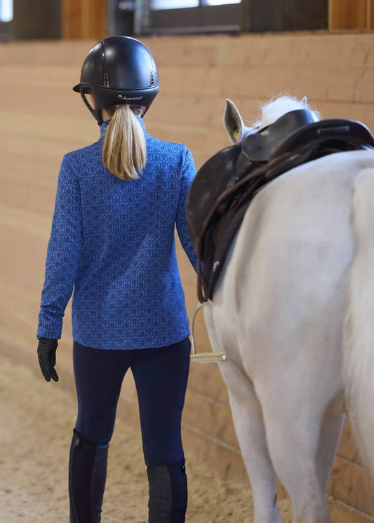 Kids Snaffle Links Fleece Half Zip Top