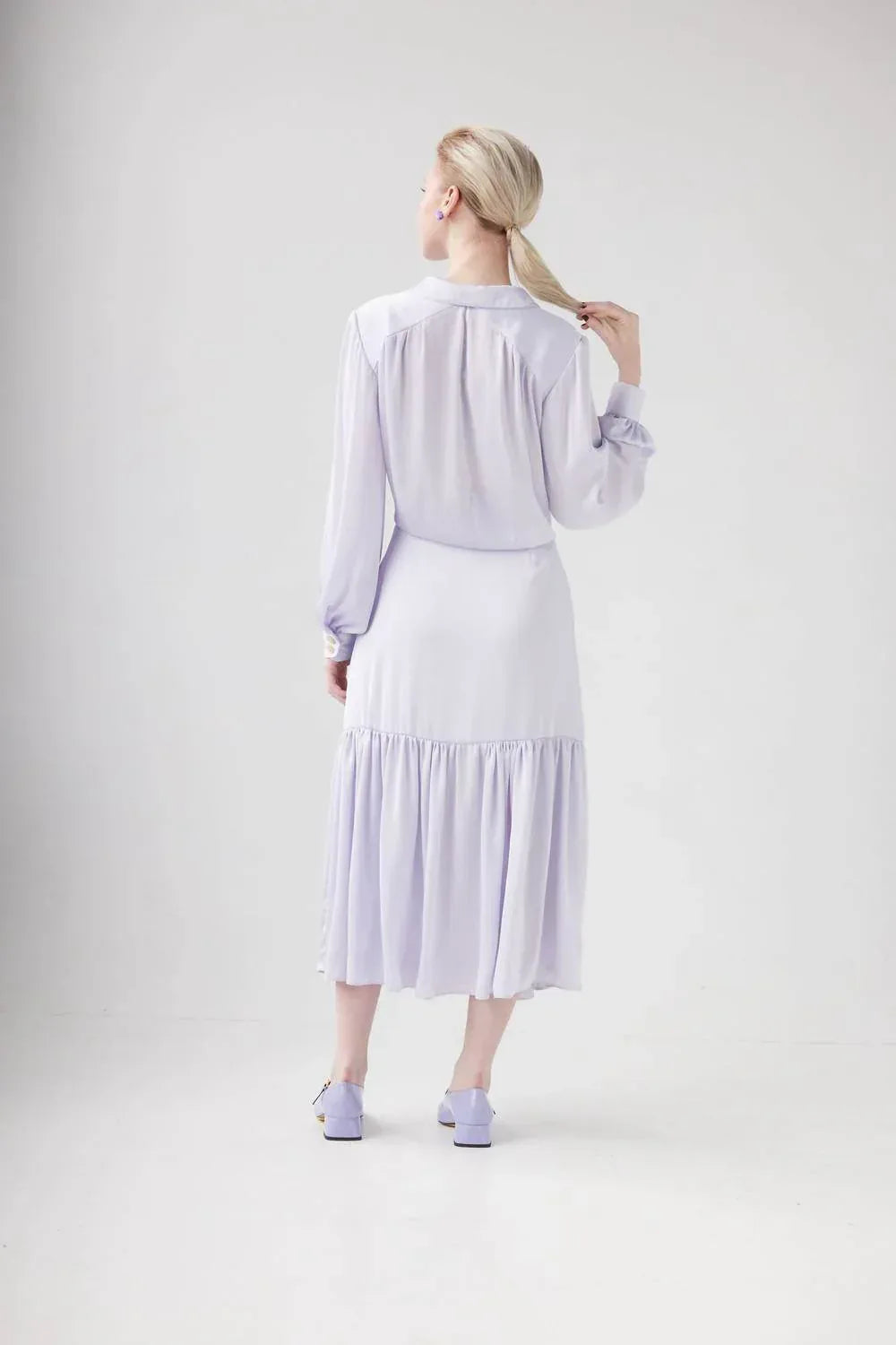 Rose Velvet - Colette Midi Skirt - Rack Hunt